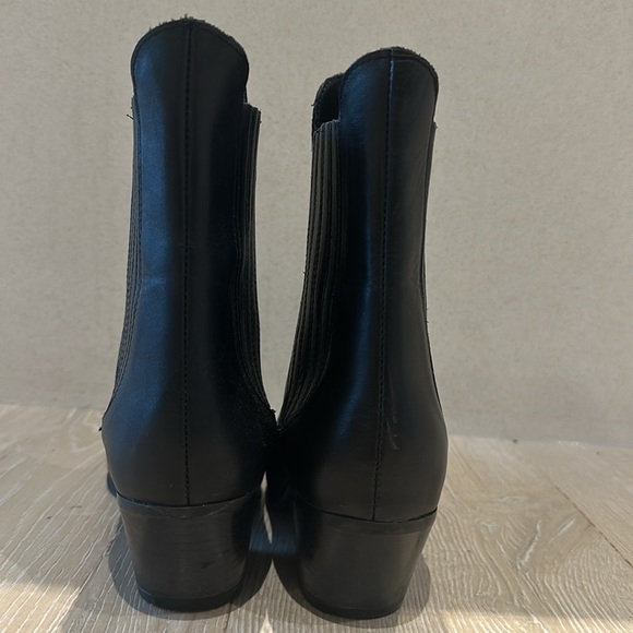 Women’s cowboy split leather ankle boot - Picture 5 of 11